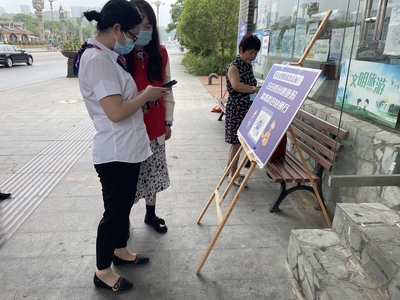 文明旅游我先行 志愿服務進景區(qū)